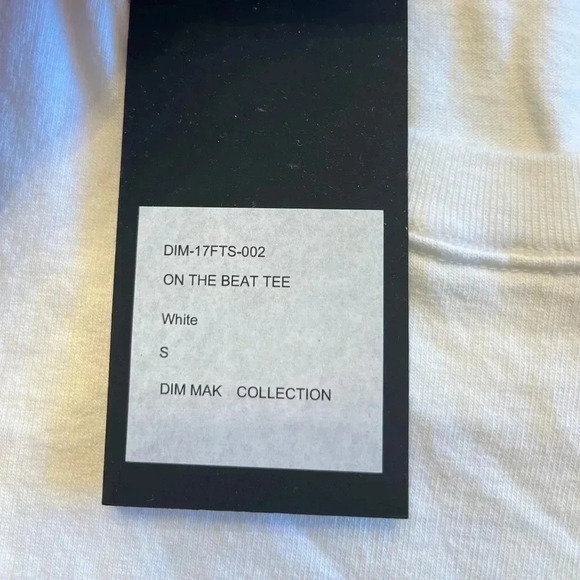 Dim Mak Collection Small On The Beat Men's Short Sleeve T-Shirt White - Picture 10 of 10